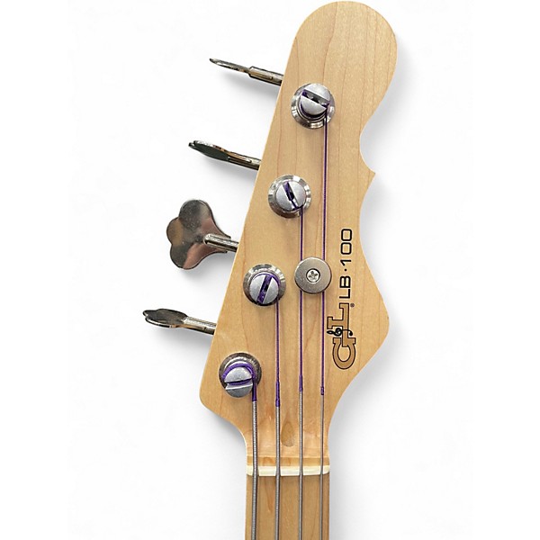 Used G&L LB100 Sonic Blue Electric Bass Guitar