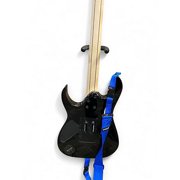 Used Ibanez JEM77P Steve Vai Signature Blue Floral Pattern Solid Body Electric Guitar