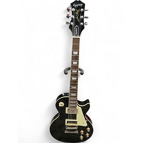 Used Epiphone Les Paul Standard Black Solid Body Electric Guitar