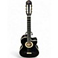 Used Esteban Malaguena C-100 Black Classical Acoustic Electric Guitar thumbnail