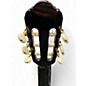 Used Esteban Malaguena C-100 Black Classical Acoustic Electric Guitar