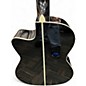 Used Esteban Malaguena C-100 Black Classical Acoustic Electric Guitar