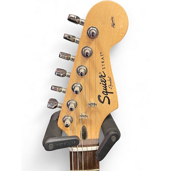 Used Squier Affinity Stratocaster Black Solid Body Electric Guitar