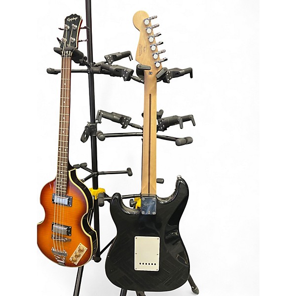 Used Squier Affinity Stratocaster Black Solid Body Electric Guitar