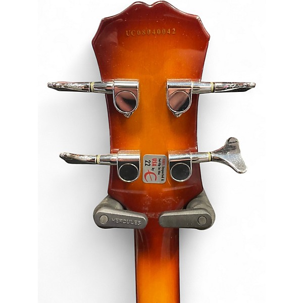 Used Epiphone Viola 3 Color Sunburst Electric Bass Guitar