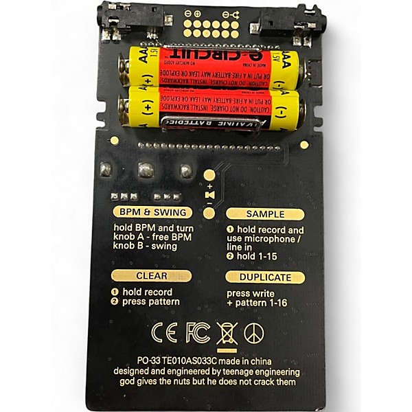 Used teenage engineering Pocket Operator K.O. Production Controller