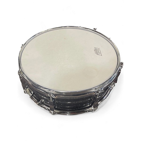 Used Ludwig 14X4.5 Acrolite Snare BLACK GALAXY Drum