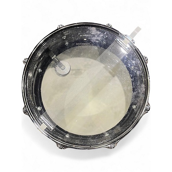 Used Ludwig 14X4.5 Acrolite Snare BLACK GALAXY Drum