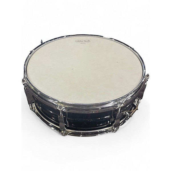 Used Ludwig 14X4.5 Acrolite Snare BLACK GALAXY Drum
