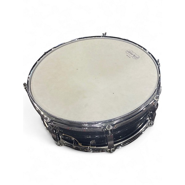 Used Ludwig 14X4.5 Acrolite Snare BLACK GALAXY Drum