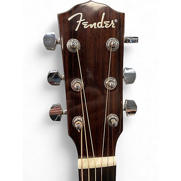 Used Fender CD140S Dreadnought ALL MAHOGANY Acoustic Guitar