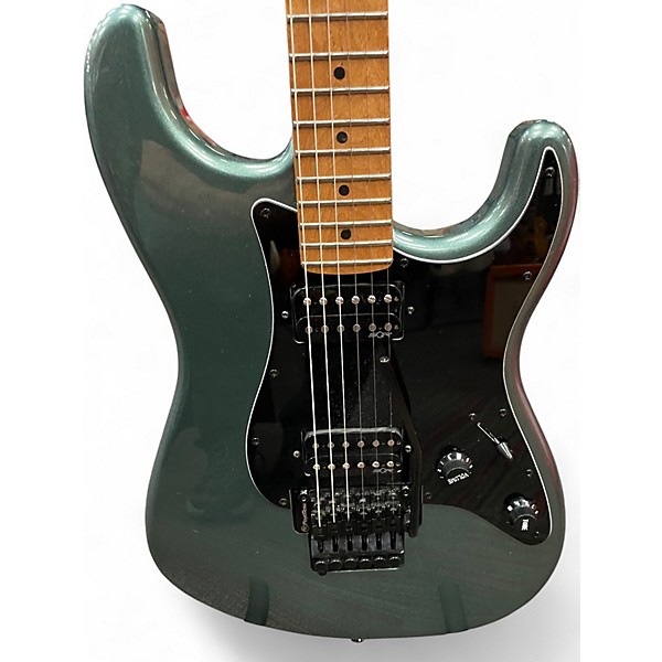 Used 2023 Squier Contemporary Stratocaster HH Gunmetal Gray Solid Body Electric Guitar