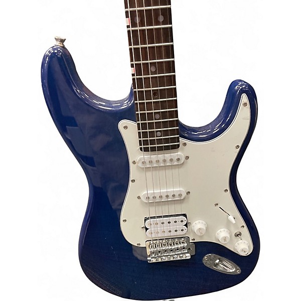 Used Jay Turser JT301 Blue Solid Body Electric Guitar