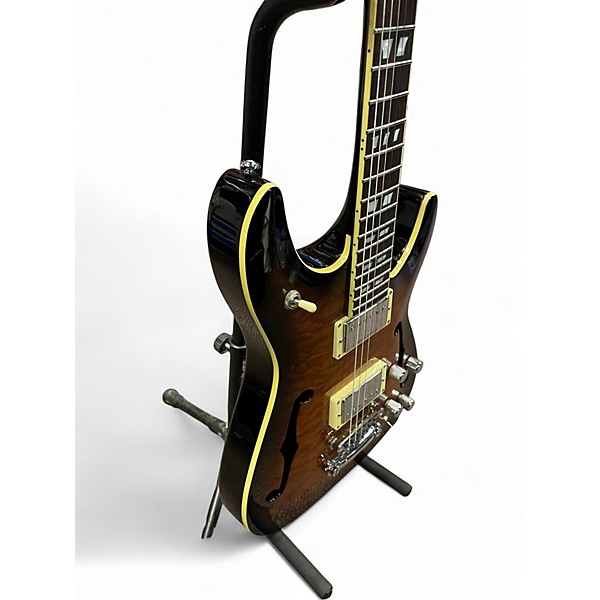 Used Schecter Guitar Research C-1 E/A Cat's Eye Hollow Body Electric Guitar