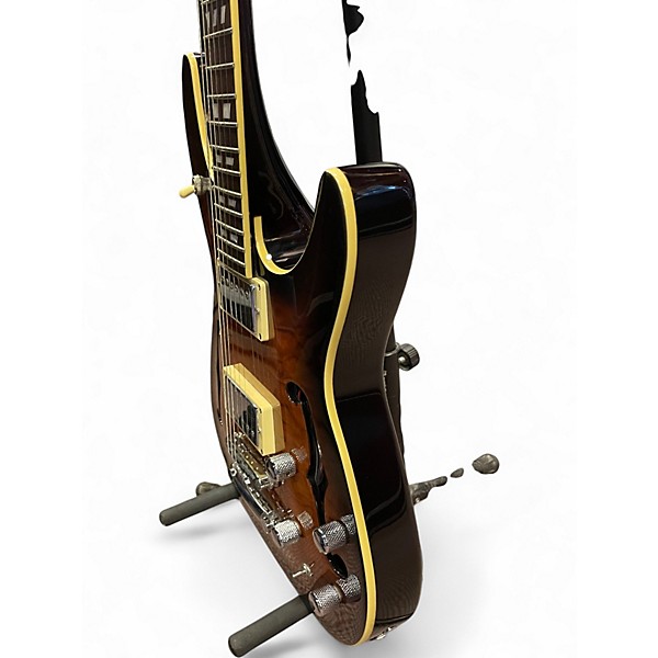 Used Schecter Guitar Research C-1 E/A Cat's Eye Hollow Body Electric Guitar