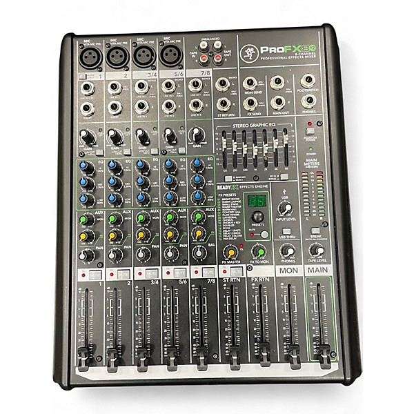 Used Mackie PROFX8 Unpowered Mixer