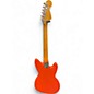 Used Fender Jagstang Left Handed Fiesta Red Electric Guitar