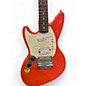 Used Fender Jagstang Left Handed Fiesta Red Electric Guitar