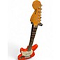 Used Fender Jagstang Left Handed Fiesta Red Electric Guitar