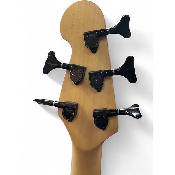 Used 2024 Maruszczyk Elwood 5a 24 Satin Black Electric Bass Guitar