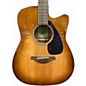 Used Yamaha FGX800C Sandburst Acoustic Electric Guitar