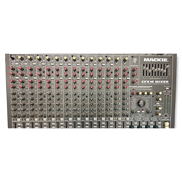 Used Mackie CFX16 Unpowered Mixer