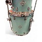 Used Dixon 4 Piece Cornerstone Quetzal Blue Drum Kit
