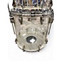 Vintage 1970s Zickos 3 Piece Acrylic Clear Drum Kit