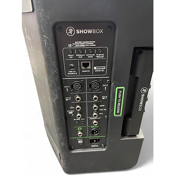Used Mackie ShowBox Powered Speaker