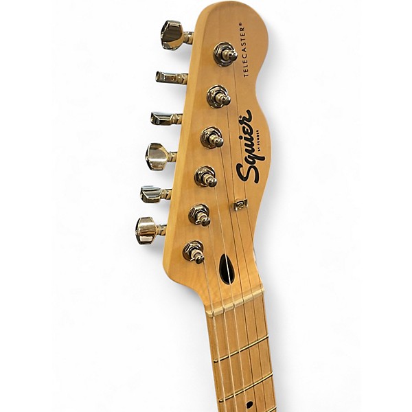 Used Squier Sonic Telecaster Butterscotch Blonde Solid Body Electric Guitar