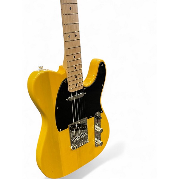 Used Squier Sonic Telecaster Butterscotch Blonde Solid Body Electric Guitar