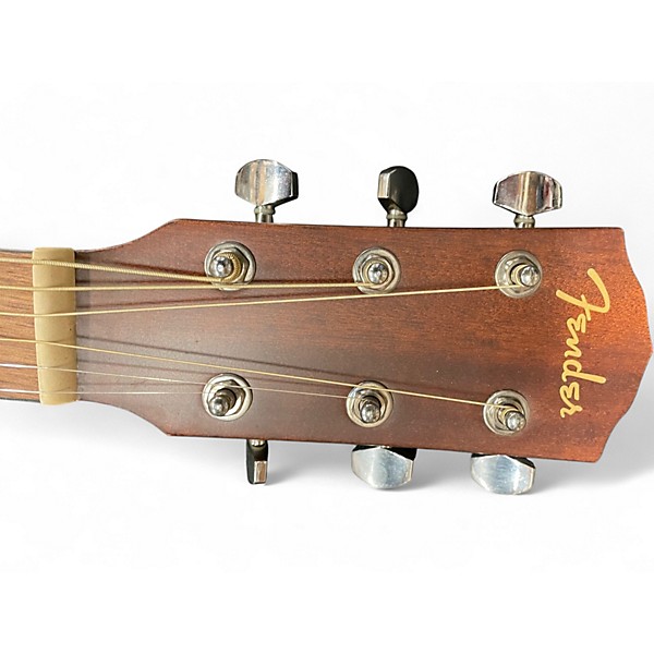 Used Fender CD60CE Mahogany Natural Acoustic Electric Guitar