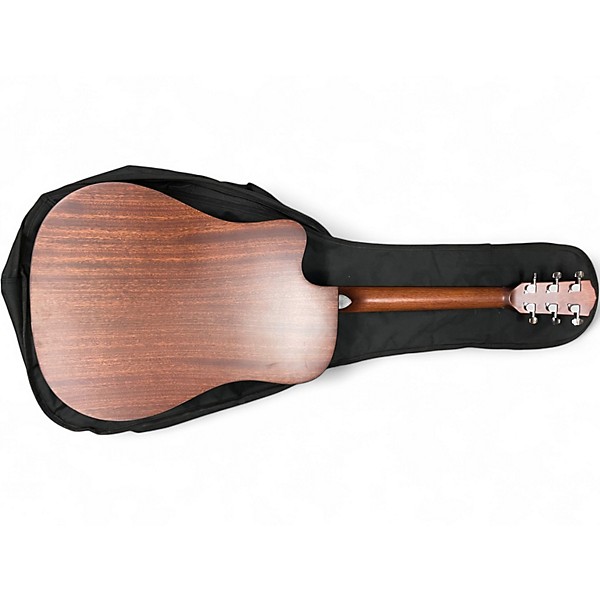 Used Fender CD60CE Mahogany Natural Acoustic Electric Guitar