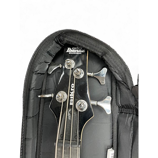 Used Ibanez GSRM20 Mikro Short Scale Black Electric Bass Guitar