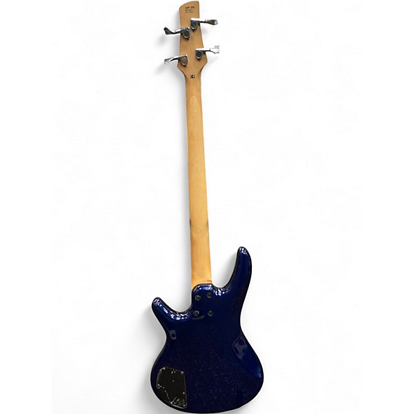 Used Ibanez GSR200 Jewel Blue Electric Bass Guitar