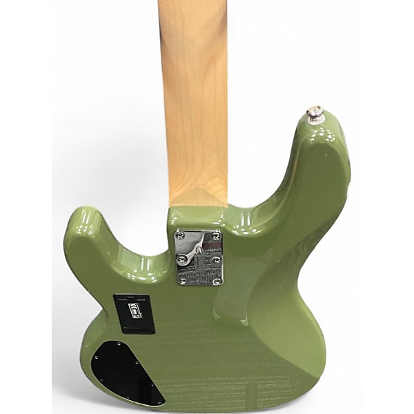 Used Sterling by Music Man RAY4HH Green Electric Bass Guitar