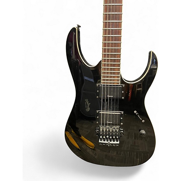 Used Ibanez MTM2 Black and White Solid Body Electric Guitar