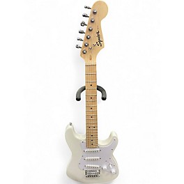 Used Squier Mini Affinity Stratocaster White Electric Guitar