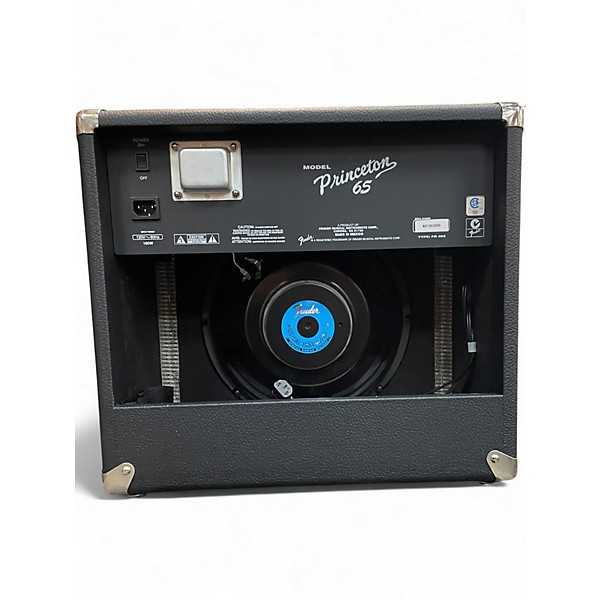 Used Fender Princeton 65 1x12 15W Tube Guitar Combo Amp