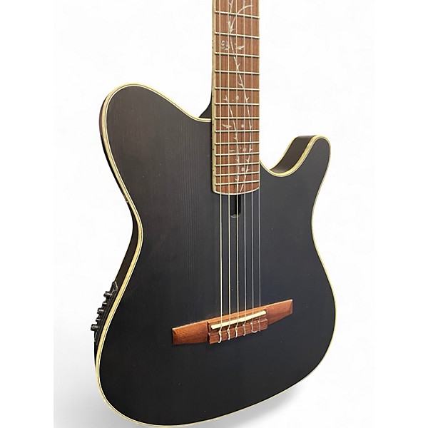 Used Ibanez TOD10N TKF Walnut Classical Acoustic Electric Guitar