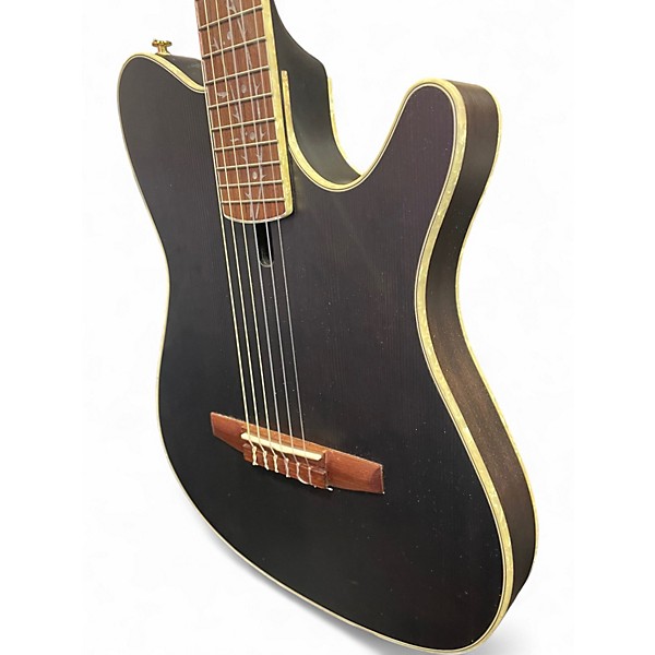 Used Ibanez TOD10N TKF Walnut Classical Acoustic Electric Guitar