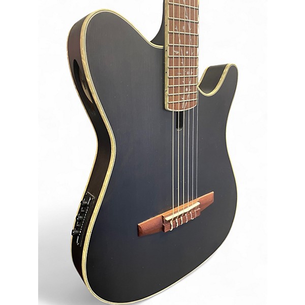 Used Ibanez TOD10N TKF Walnut Classical Acoustic Electric Guitar