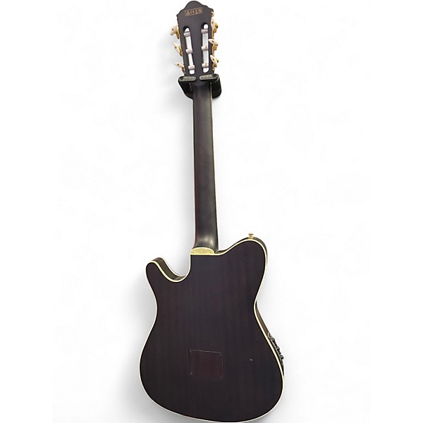 Used Ibanez TOD10N TKF Walnut Classical Acoustic Electric Guitar