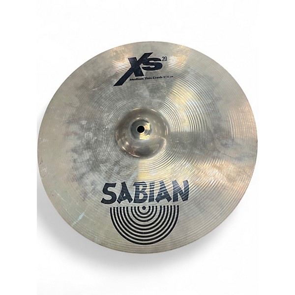 Used SABIAN 16in XS20 Medium Thin Crash Cymbal