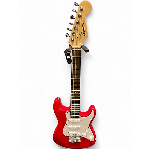 Used Squier Mini Affinity Stratocaster  Dakota Red Electric Guitar