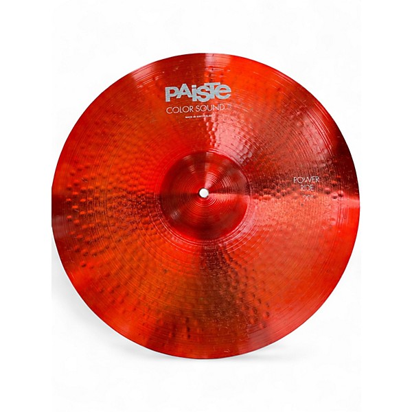 Used Paiste 20in Colorsound 5 Series Ride Cymbal