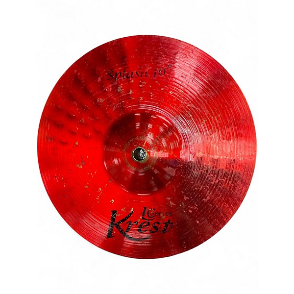 Used Krest 10in LC SPLASH Cymbal
