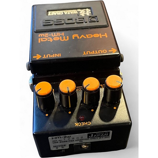 Used BOSS HM2w Heavy Metal Effect Pedal