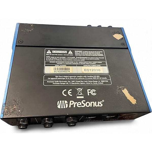Used PreSonus STUDIO 24C Audio Interface