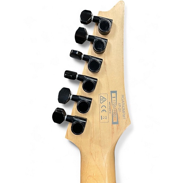 Used Ibanez RGAR42MFMT Dragon Eye Burst Solid Body Electric Guitar